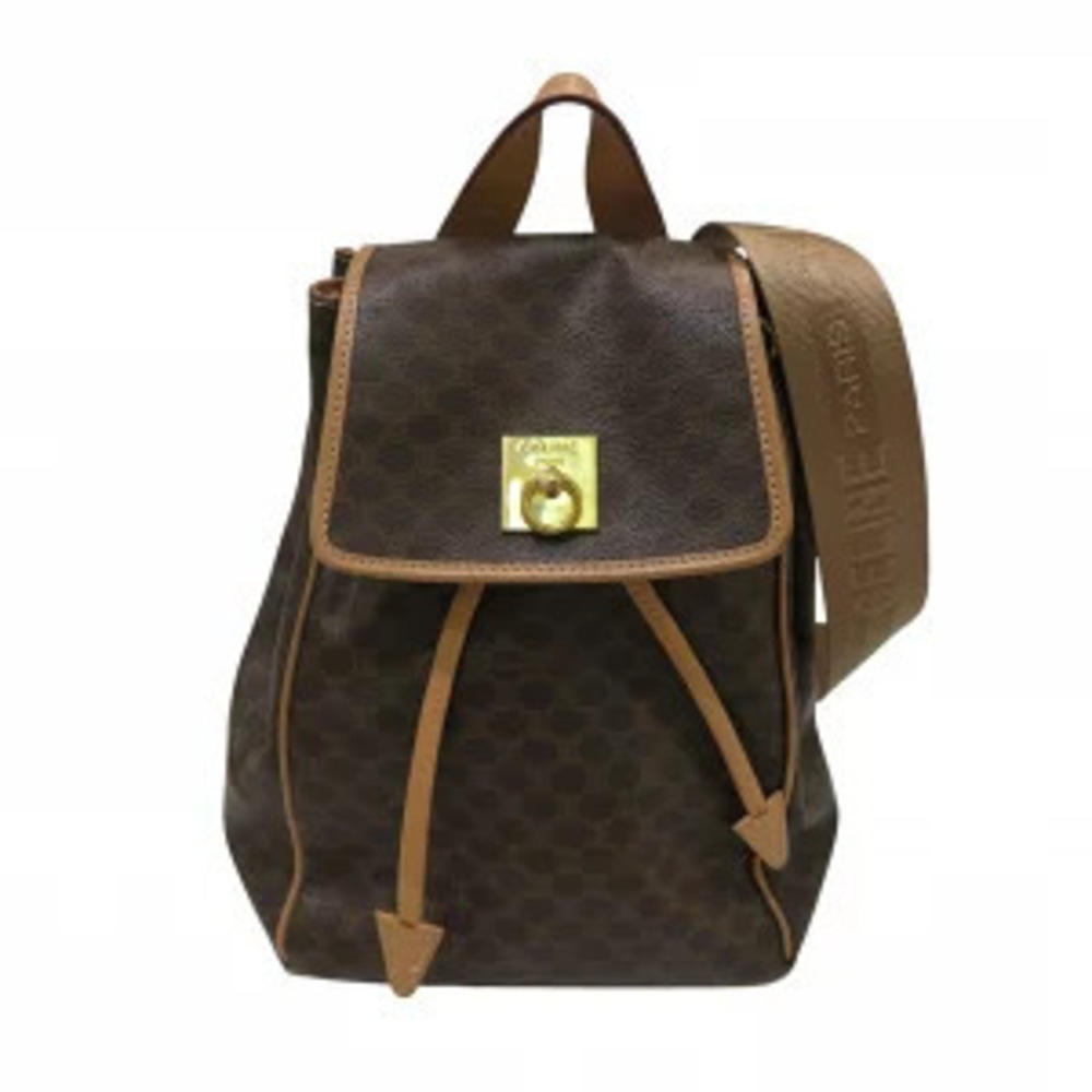 Celine Macadam Leather Backpack Daypack